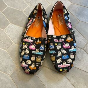 Bobs by Skechers Limited Edition Grumpy Cat Memory Foam Flats